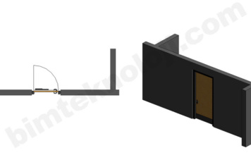 Revit’te Kapı Komutu ve Yeni Kapı Tipi Oluşturmak