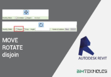Revit Move/Rotate Komutu ve Disjoin