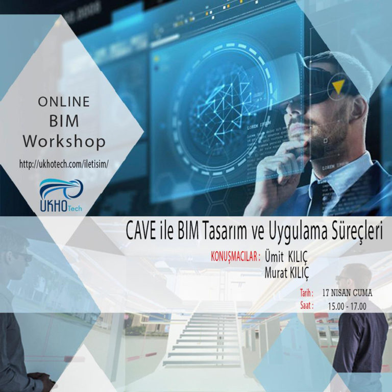 UKHOTech Online “CAVE ile BIM Tasarım ve Uygulama Süreçleri