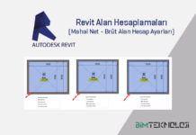 Revit Alan Hesaplamaları