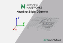 Navisworks Koordinat Bilgisi Öğrenme